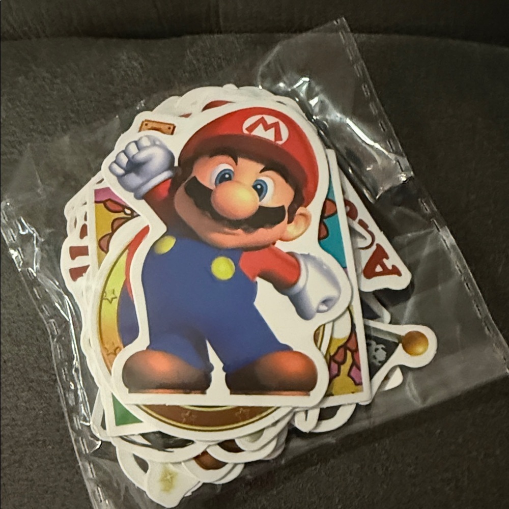 Super Mario Sticker Pack
